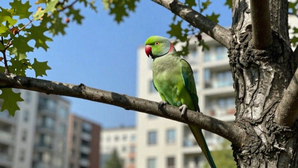 Czy aleksandretta obrożna skolonizuje Polskę?