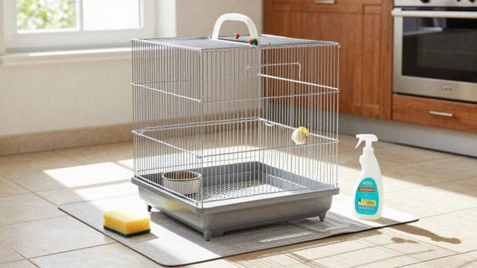 Jak czyścić i dbać o higienę klatki dla amazonki?