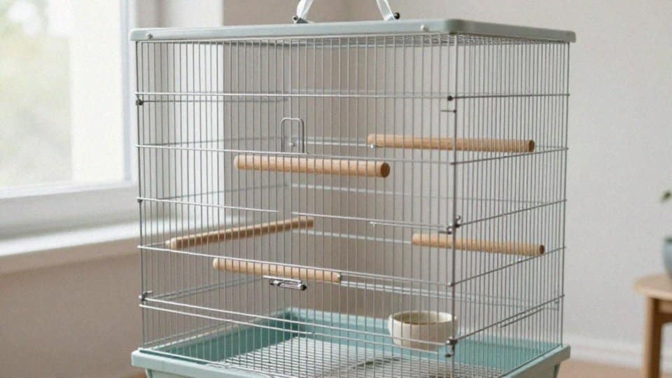 Jakie wymiary klatki dla papużki falistej różowej?