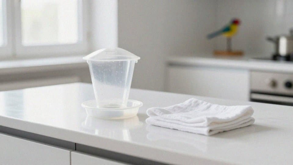 Jak czyścić wyposażenie klatki dla papug falistych?