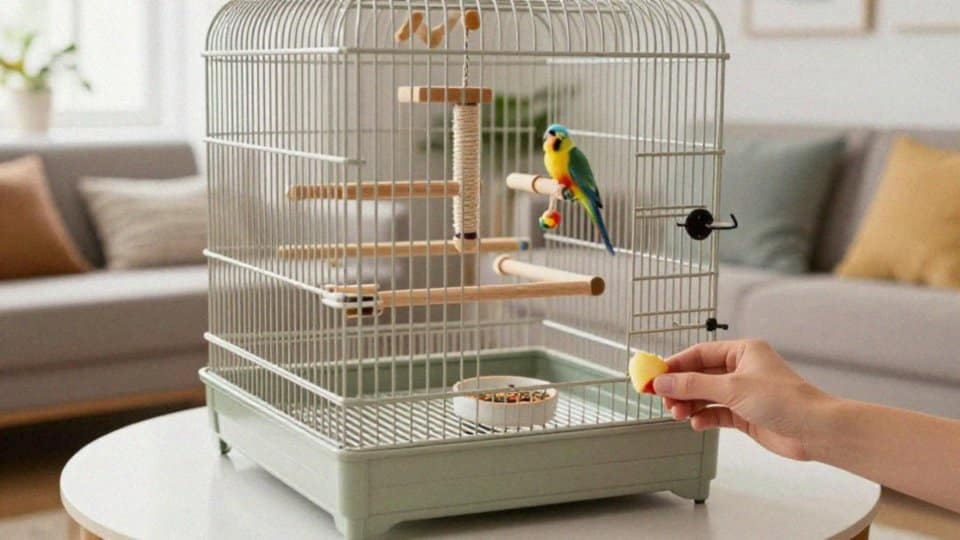 Jak oswajać i stymulować amazonkę niebieskoczelna?