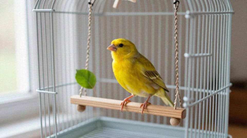 Czy kanarek otwiera dziób żeby się komunikować?