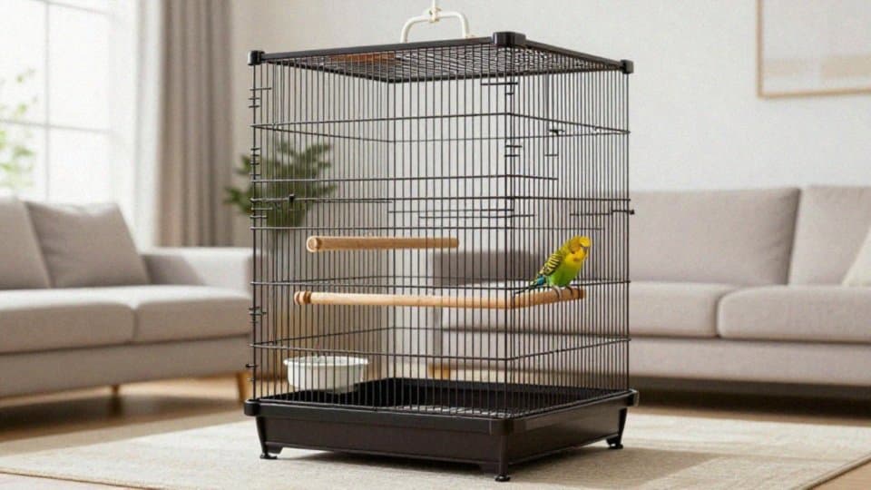 Jakie wymiary powinna mieć klatka dla papugi?