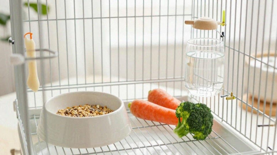 Jaka dieta dla nimfy białej?