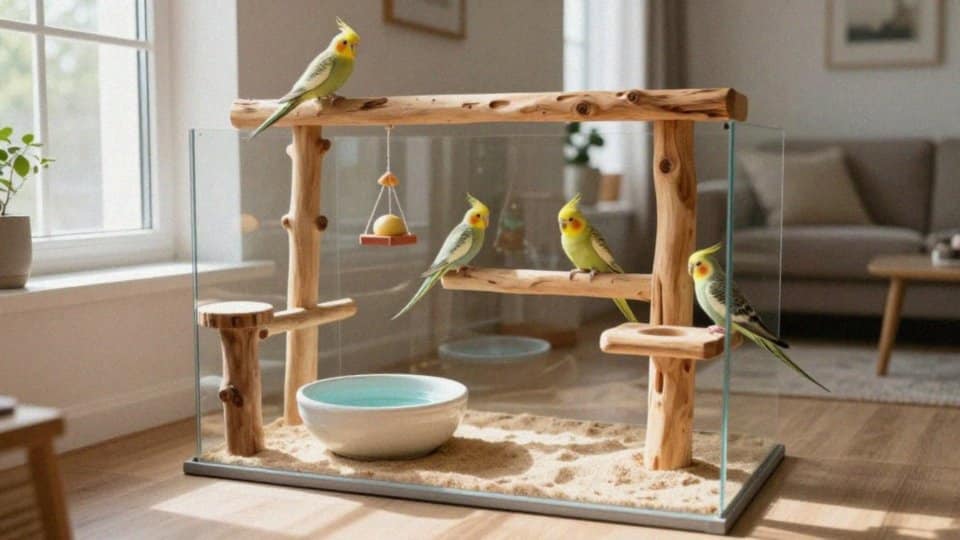 Jakie warunki wymaga hodowla nimfy?