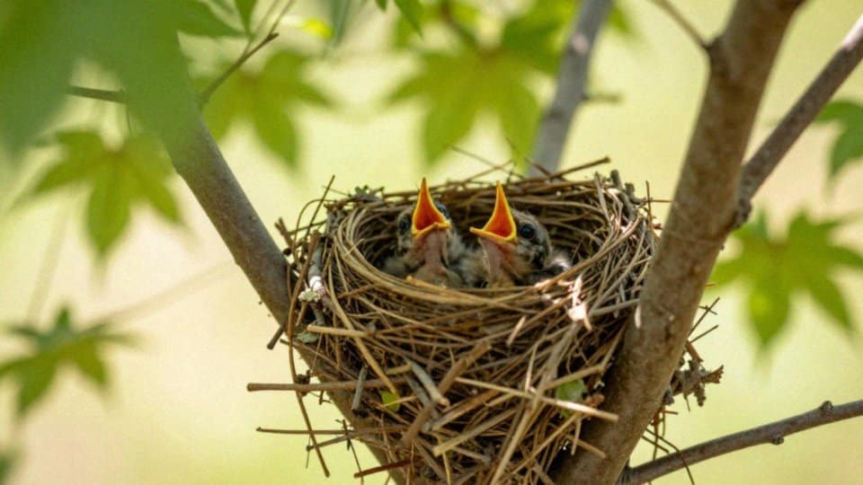 Jak rodzice wychowują i chronią pisklęta?