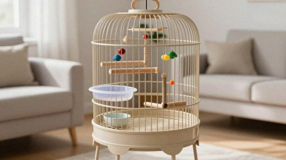 Jakie wyposażenie powinna mieć okrągła klatka?