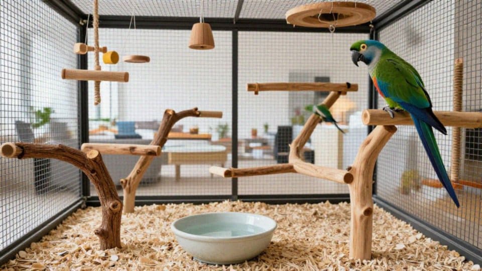 Jakie warunki utrzymania potrzebuje aleksandretta wielka?