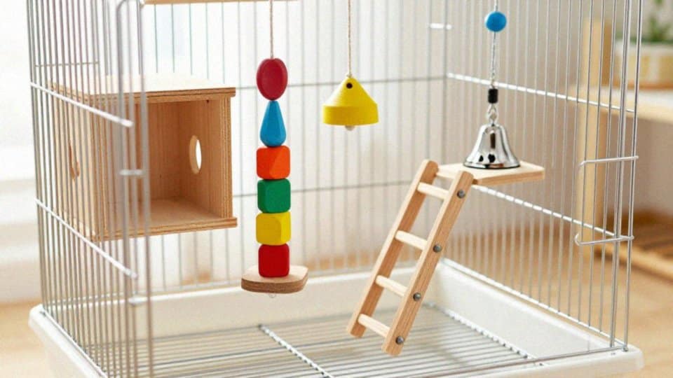 Jakie zabawki interaktywne wybrać dla papugi falistej?