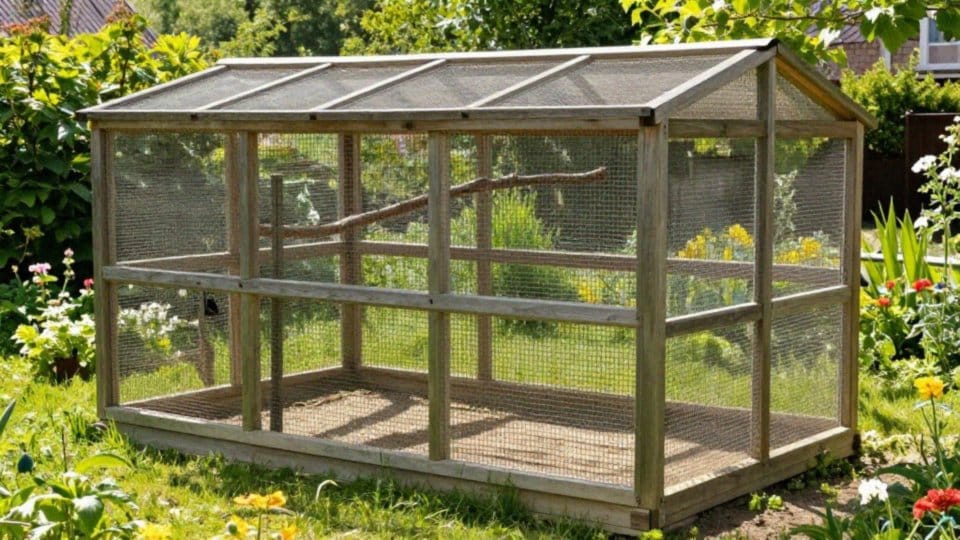 Jakie wymiary powinna mieć woliera?