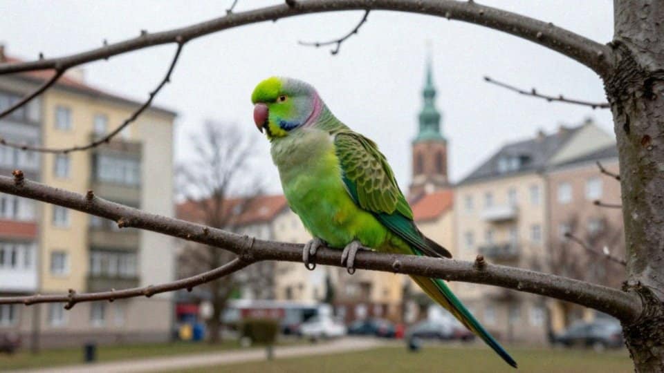 Gdzie w Polsce występują dzikie papugi?