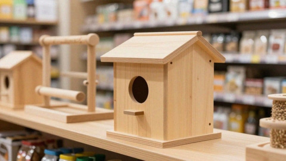Z jakiego materiału powinna być budka dla papug?