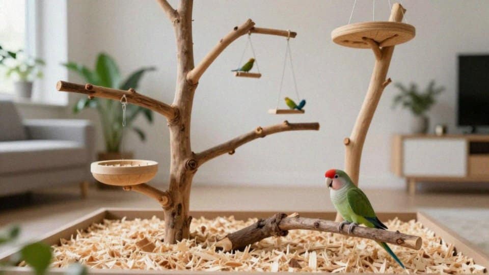 Kiedy warto wybrać wolierę zamiast klatki dla rudosterki?