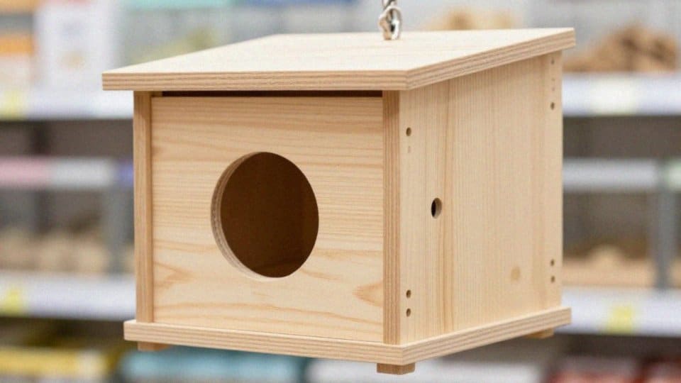 Jak wybrać budkę lęgową dla nimf?