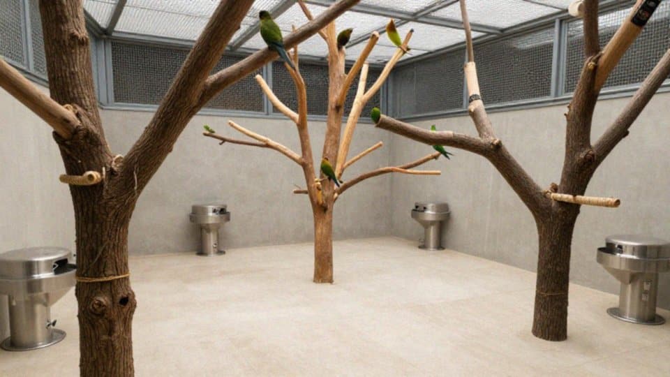 Jak dostosować wolierę do gatunku ptaka?