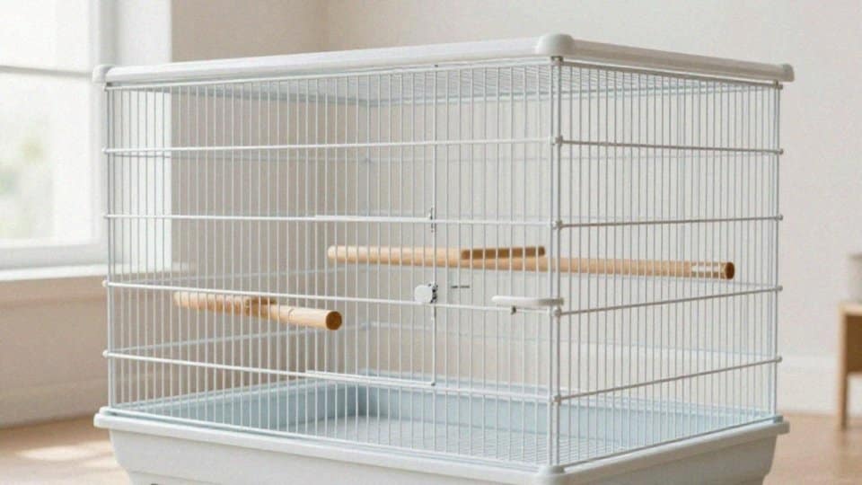 Jakie minimalne wymiary powinna mieć klatka dla aleksandretty obrożnej?