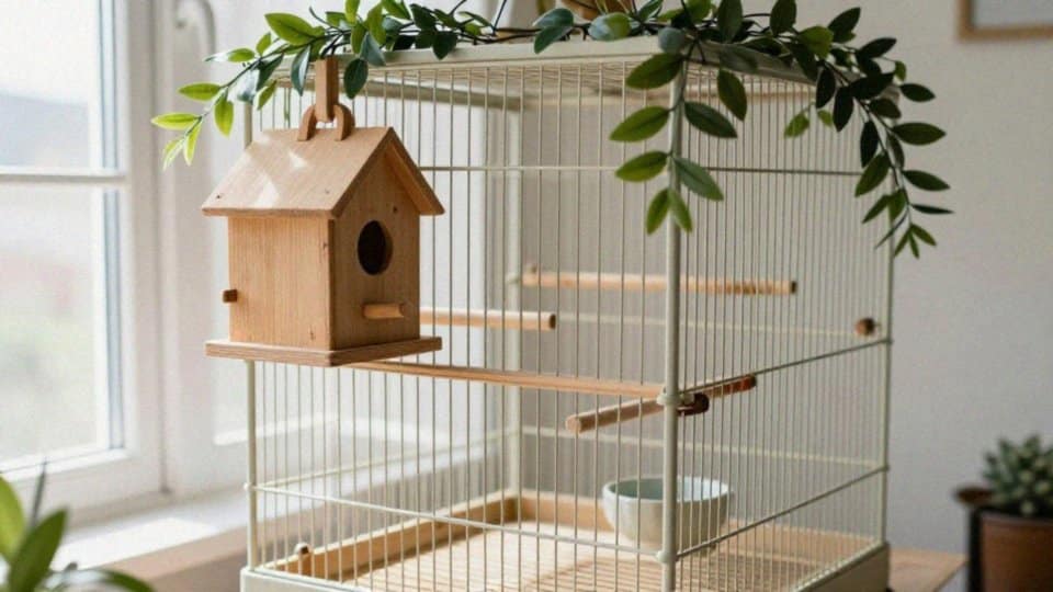 Gdzie umieścić budkę lęgową w klatce?