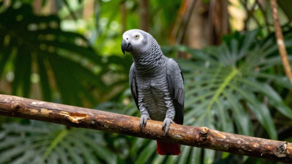 Czy popielata papuga jest zagrożona i objęta CITES?