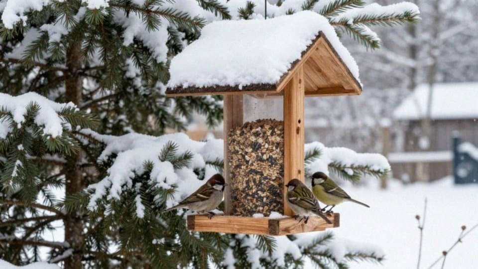 Jak dbać o zdrowie ptaków zimujących na dworze?