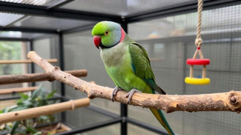 Jak inteligentna i towarzyska jest aleksandretta obrożna?