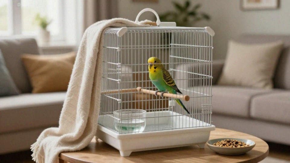 Co zrobić, gdy papuga się trzęsie?