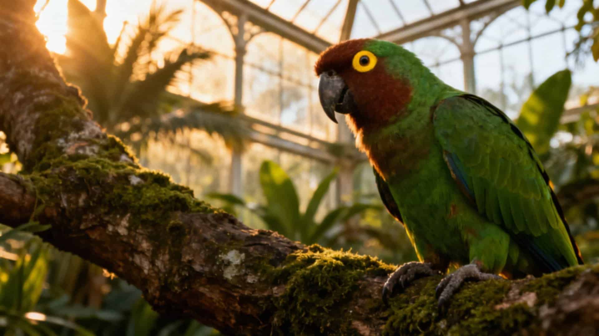 Ara kasztanowoczelna — charakterystyka, wymagania i zachowania