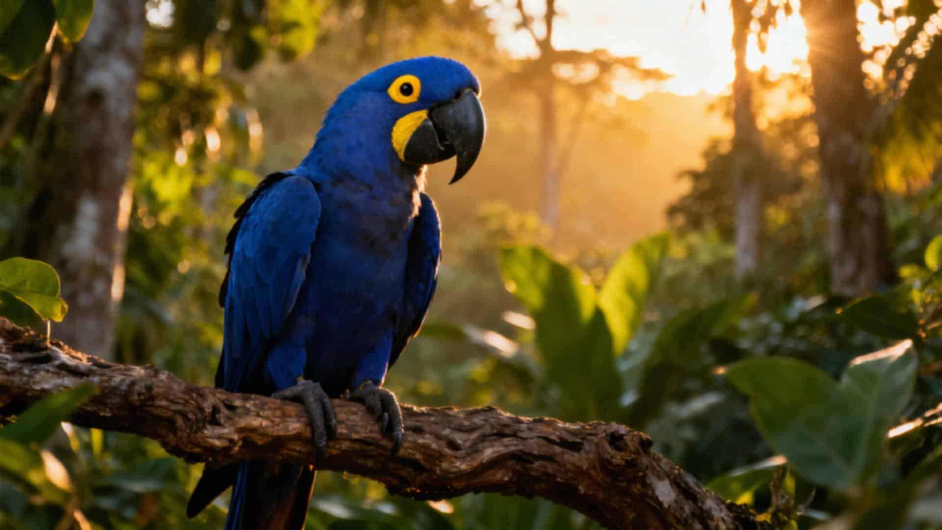 Ary hiacyntowe — zagrożony gatunek i ich ochrona