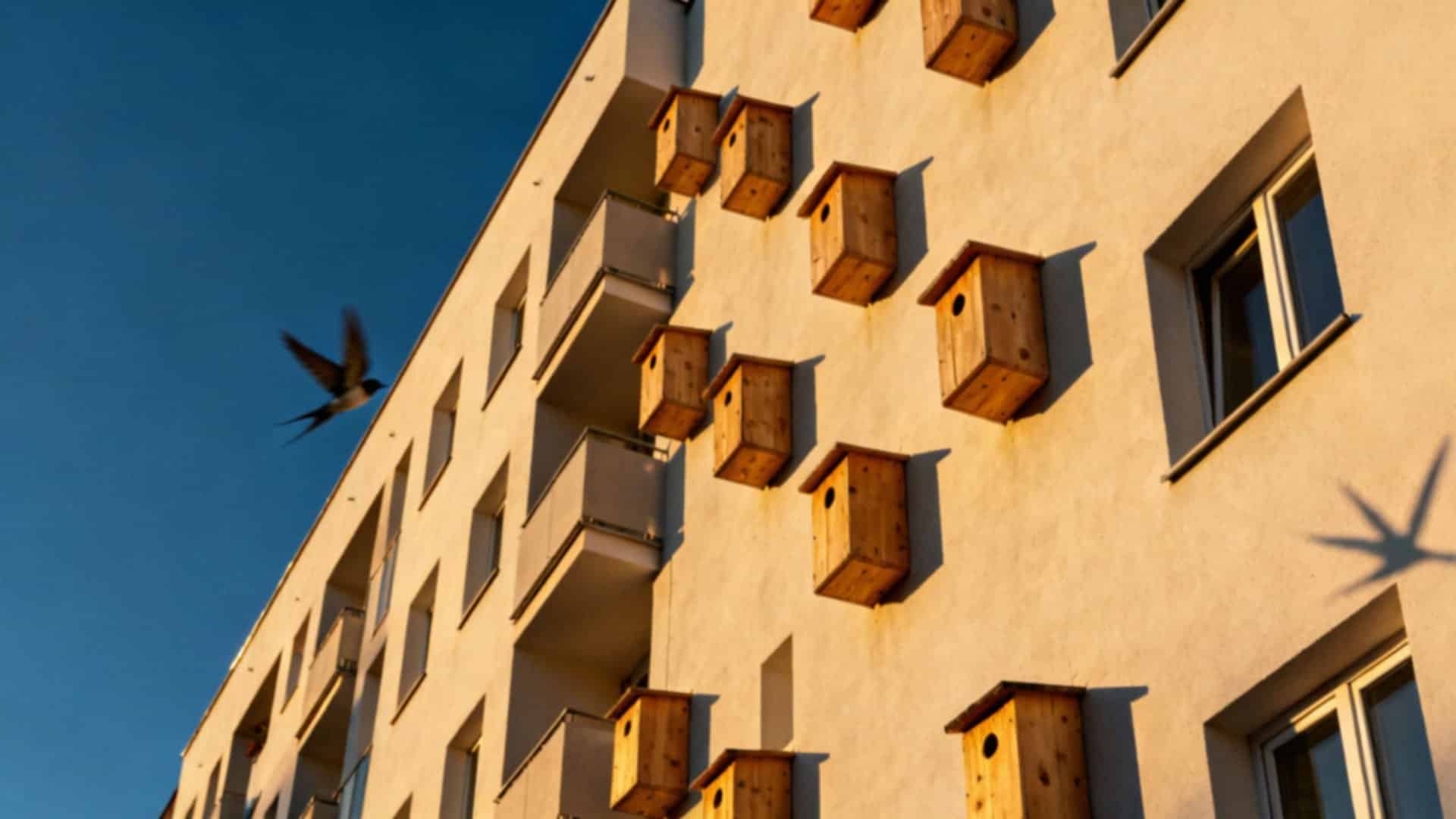 Budki dla jerzyków — gdzie i jak je wieszać, aby przyciągnąć ptaki?