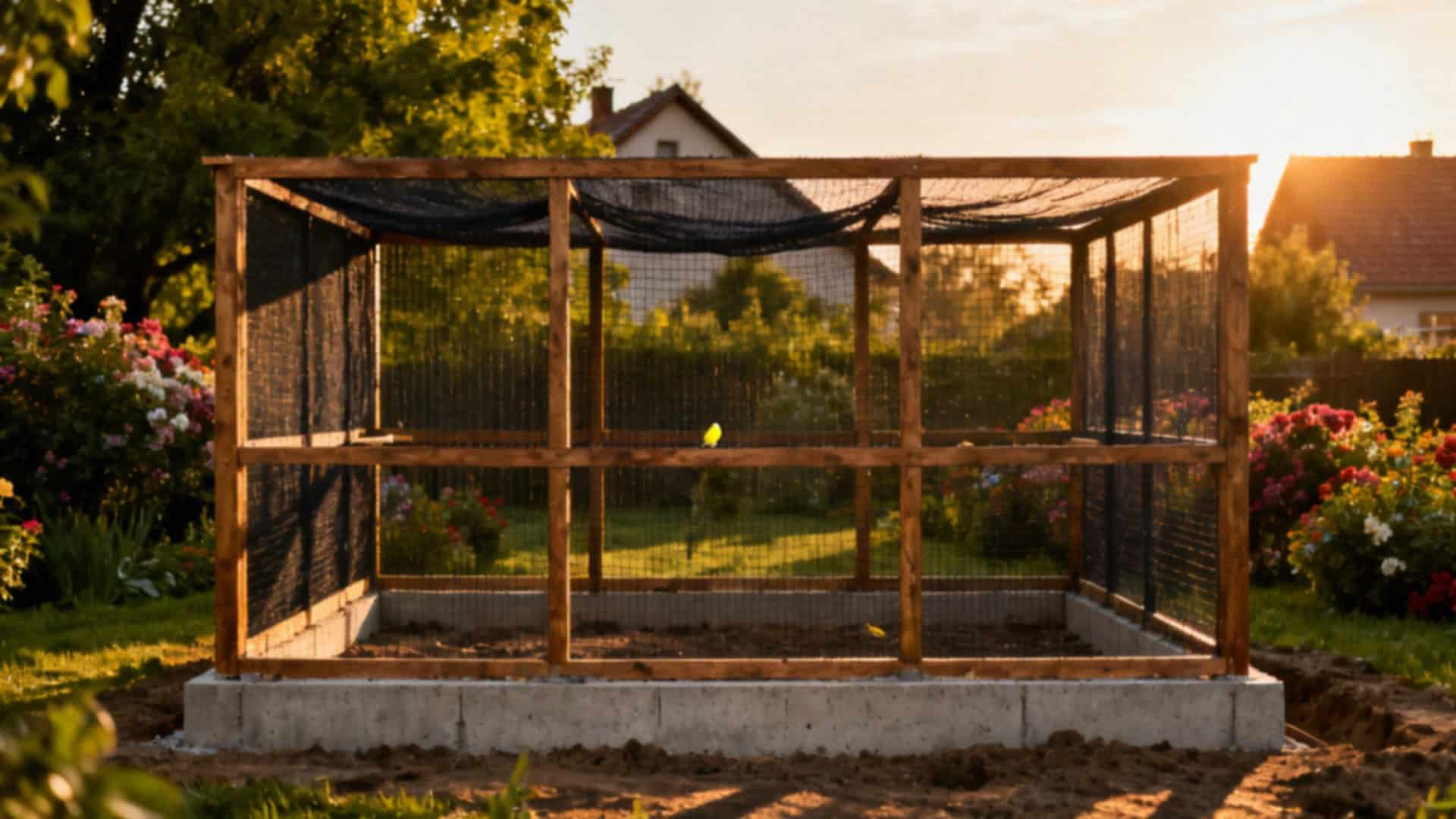 Budowa woliery dla kanarków — jak zaplanować i zrealizować projekt?