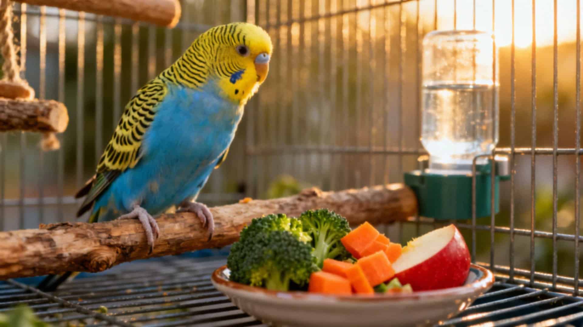 Co je papuga falista? Zbilansowana dieta i zdrowe pokarmy