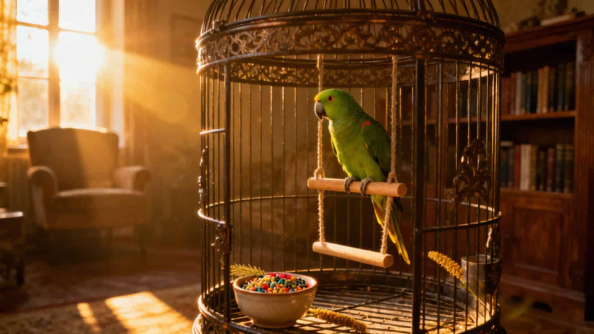 Co zrobić, gdy papuga nie chce jeść? Sprawdź przyczyny i pomoc