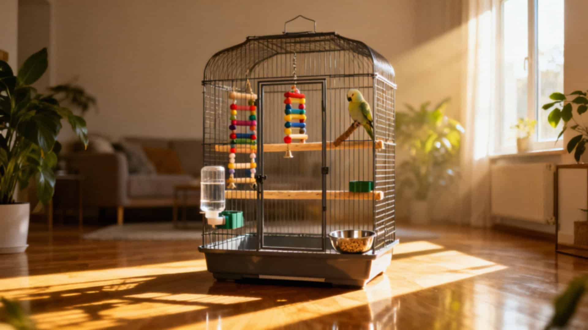 Czy papuga falista może być sama? Jak zadbać o jej samopoczucie?