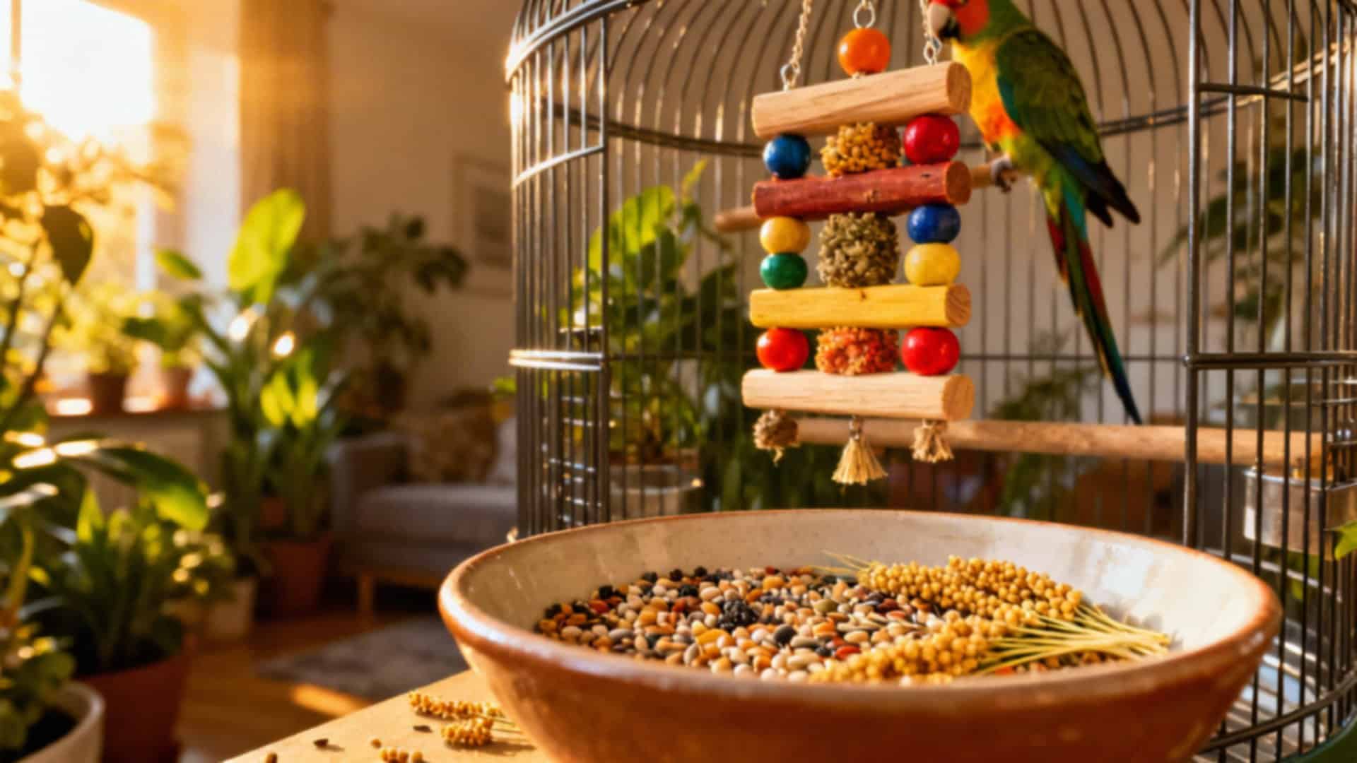 Dieta dla papug falistych — jak zadbać o zdrowie i kondycję pupila?