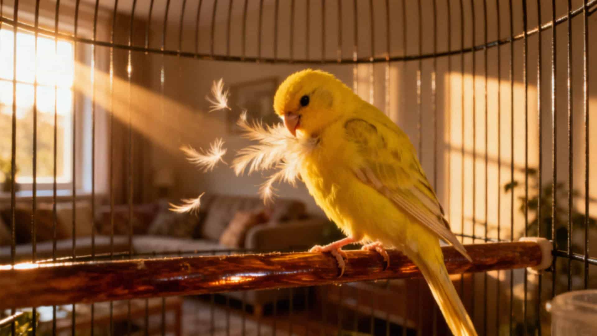 Dlaczego kanarek się puszy? Przyczyny i co z tym zrobić