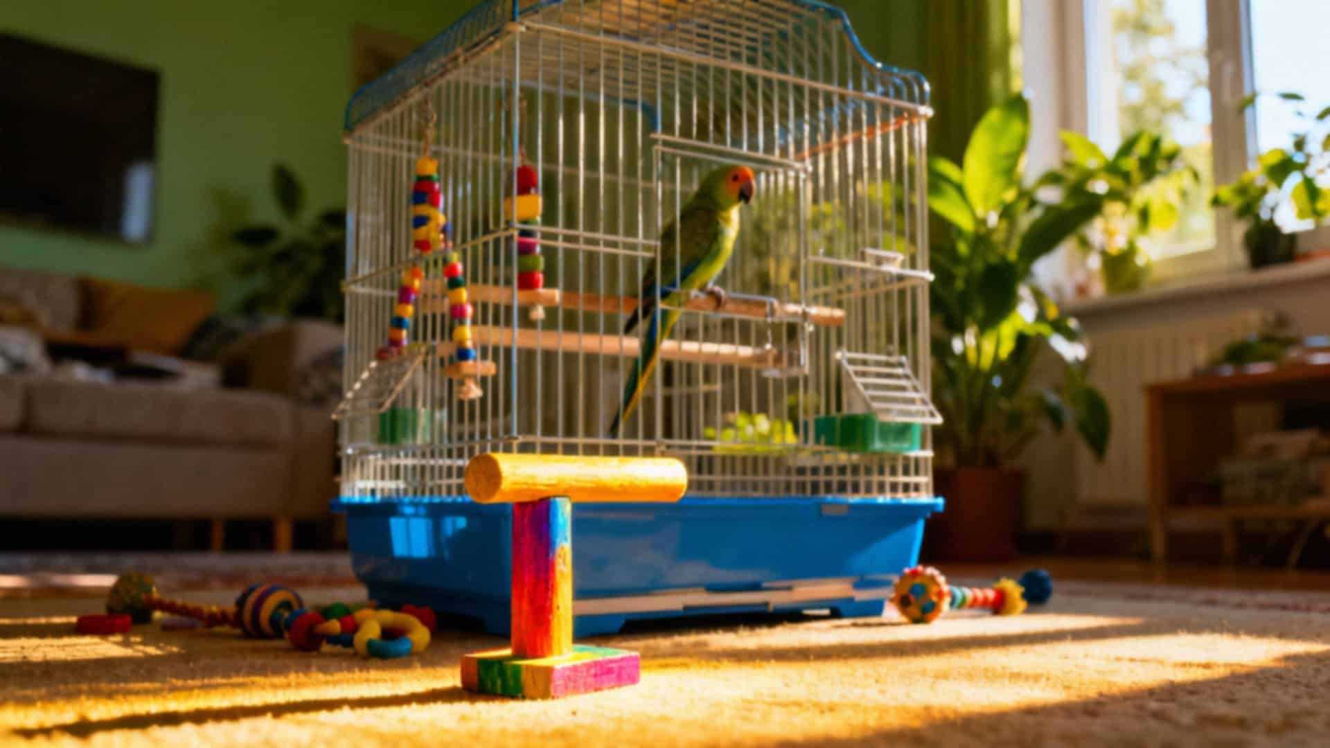 Dlaczego papuga piszczy? Przyczyny i znaczenie dźwięków