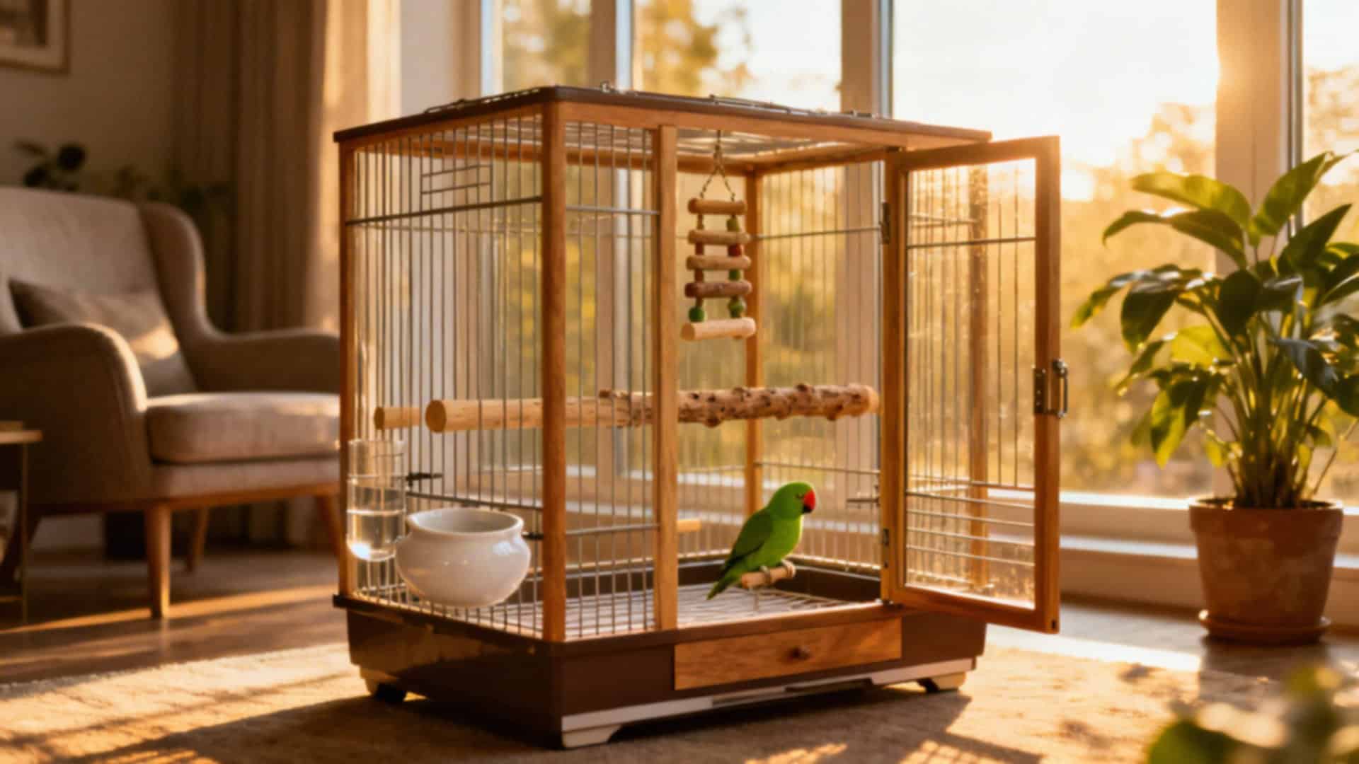 Dlaczego papuga się trzęsie? Przyczyny i jak pomóc pupilkowi