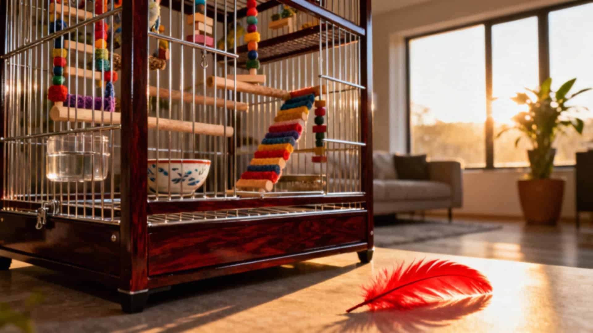 Dlaczego papuga wyrywa sobie pióra? Przyczyny i pomoc