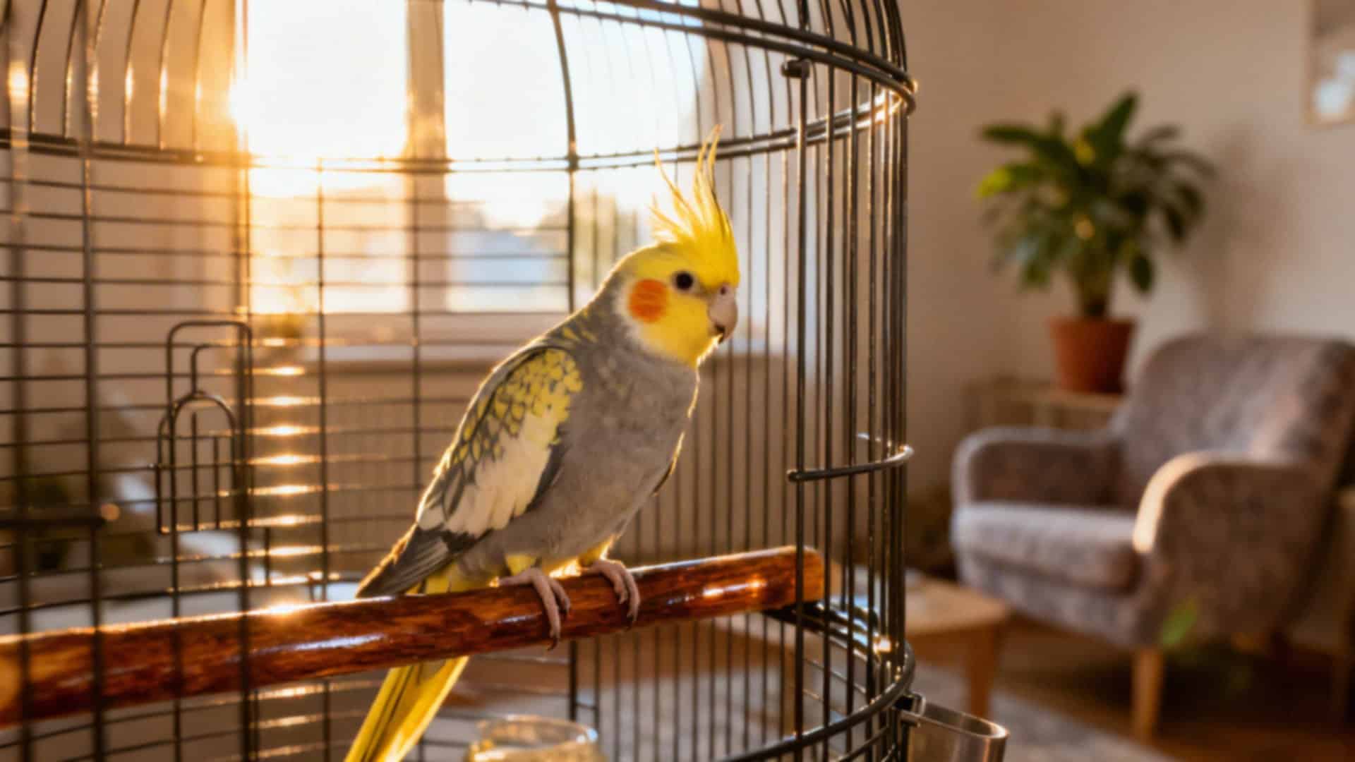 Głos papugi nimfy — co oznaczają różne dźwięki i jak je rozróżnić?