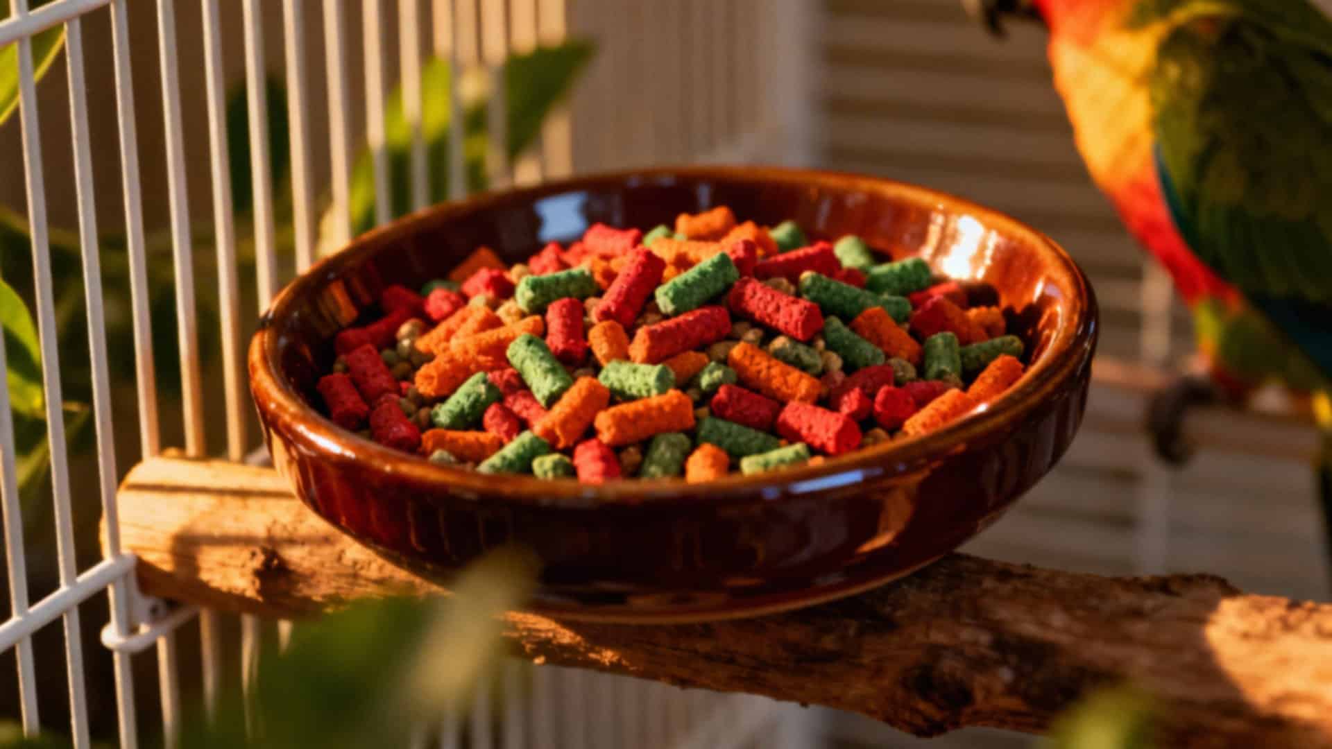 Granulat dla papug średnich — kluczowe składniki i dawkowanie