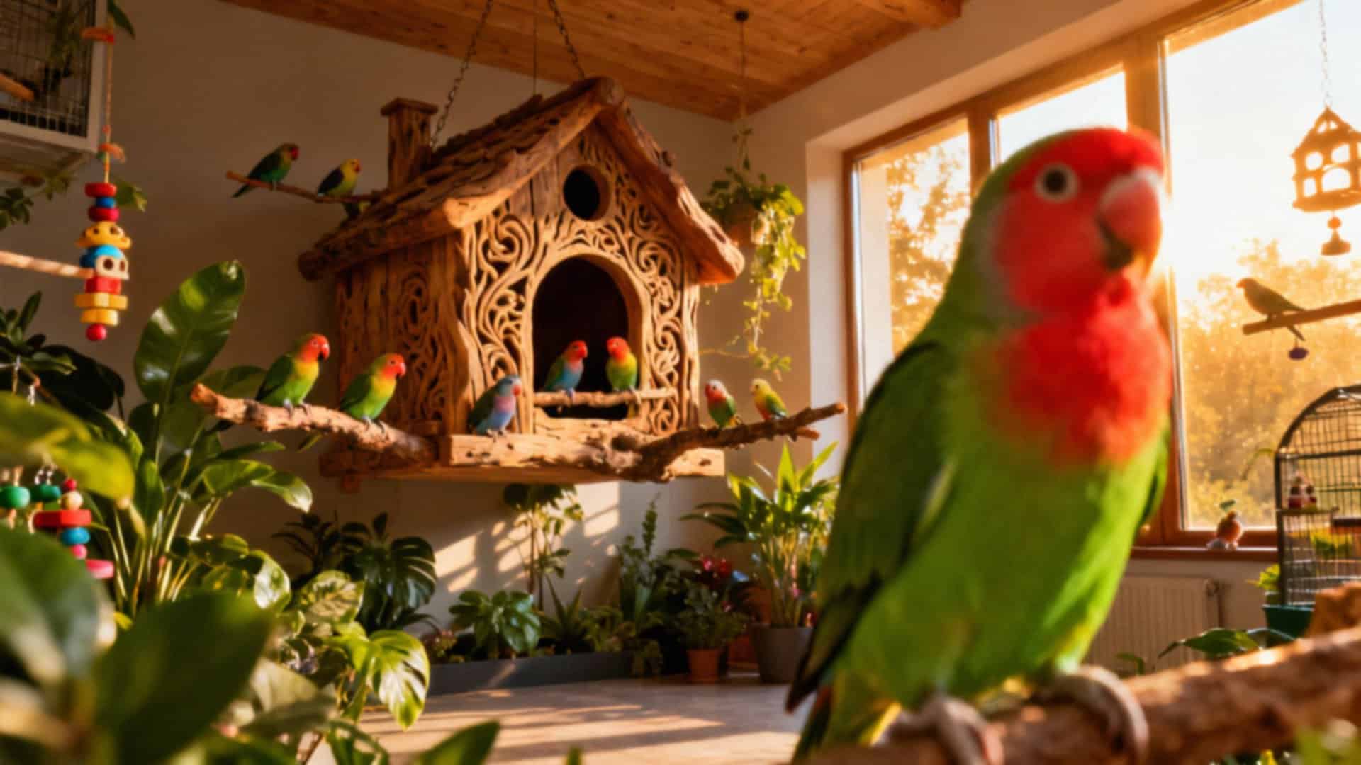 Ile żyją papugi nierozłączki? Fakty o ich długości życia