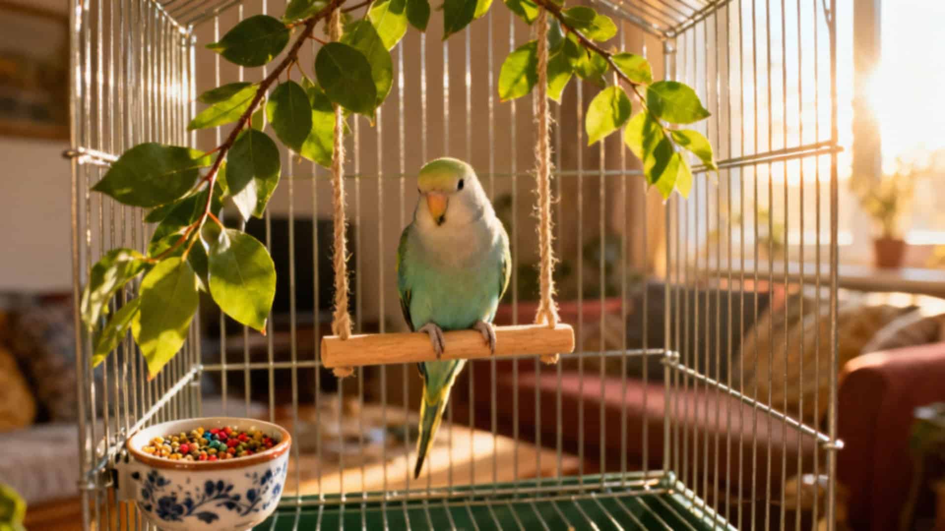 Jak umiera papuga nimfa? Objawy, choroby i pomoc w kryzysie