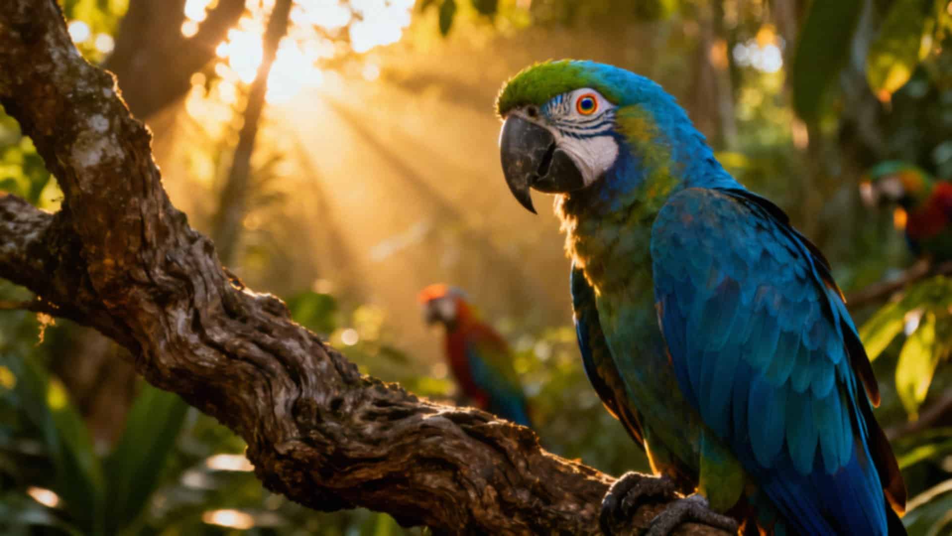 Jak widzi papuga? Niezwykłe zdolności wzrokowe tych ptaków