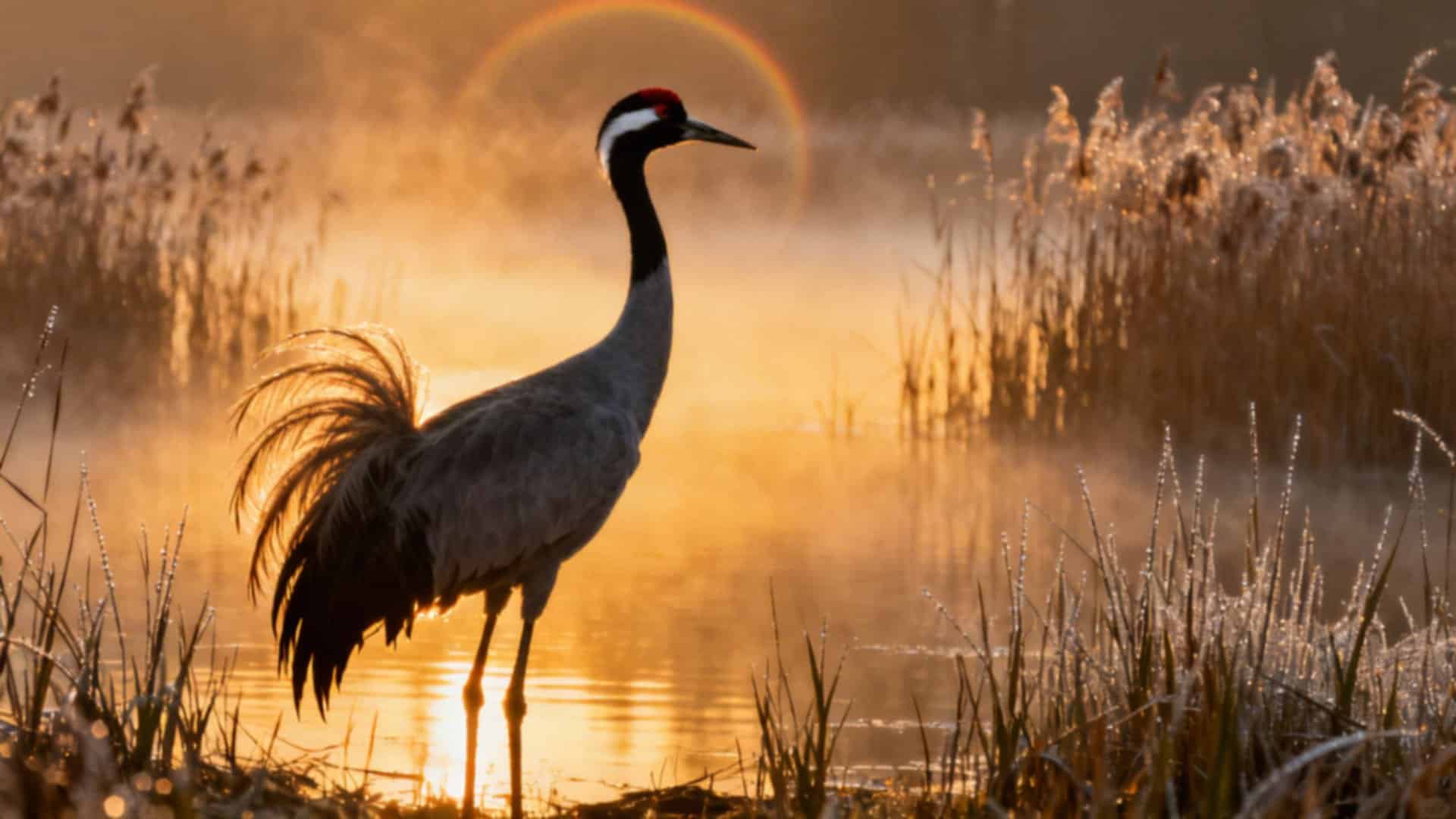 Jak wygląda żuraw? Cechy, wymiary i upierzenie tego majestatycznego ptaka