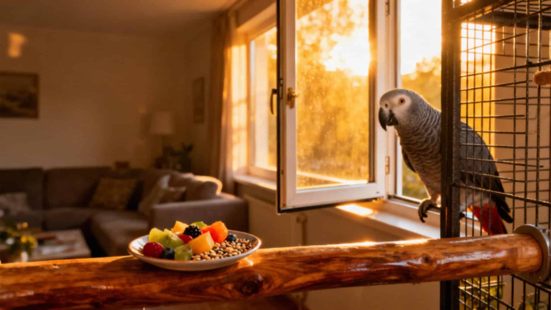 Jak zachęcić papugę do powrotu do klatki? Sprawdzone metody i porady