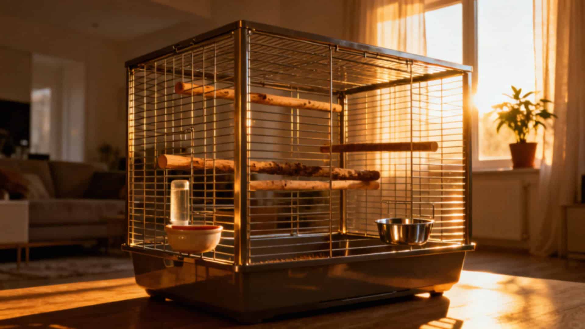 Jaka klatka dla papugi nimfy? Wymiary, materiały i wyposażenie