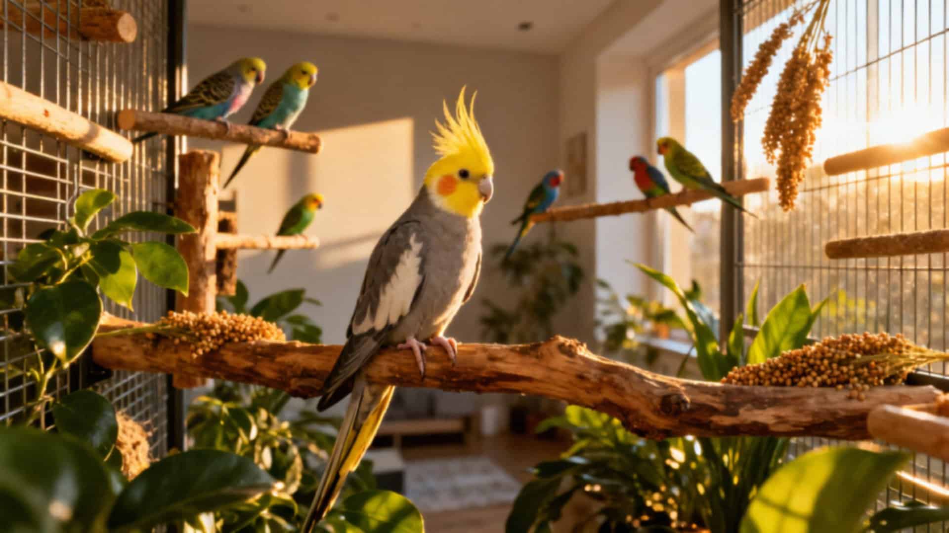 Jakie papugi można trzymać z nimfami? Przewodnik po towarzystwie ptaków