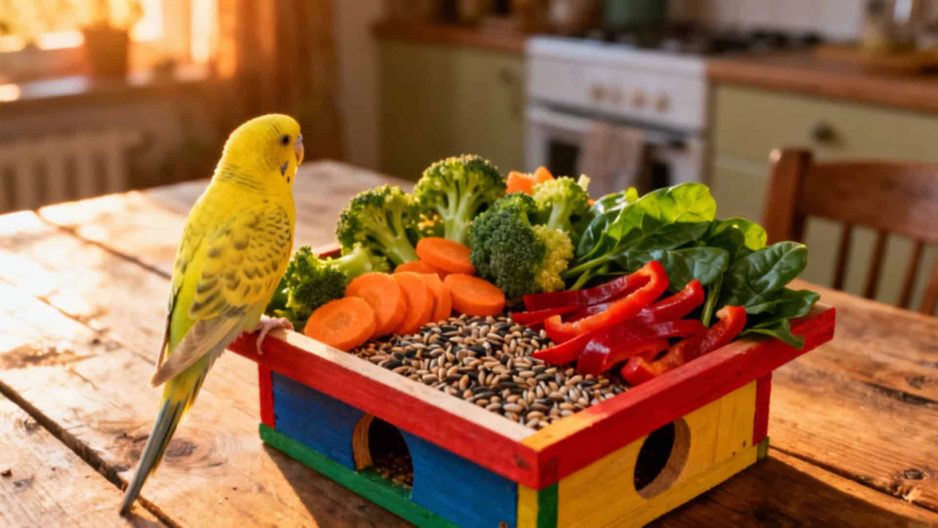 Jakie warzywa jedzą papugi faliste? Przewodnik po zdrowej diecie