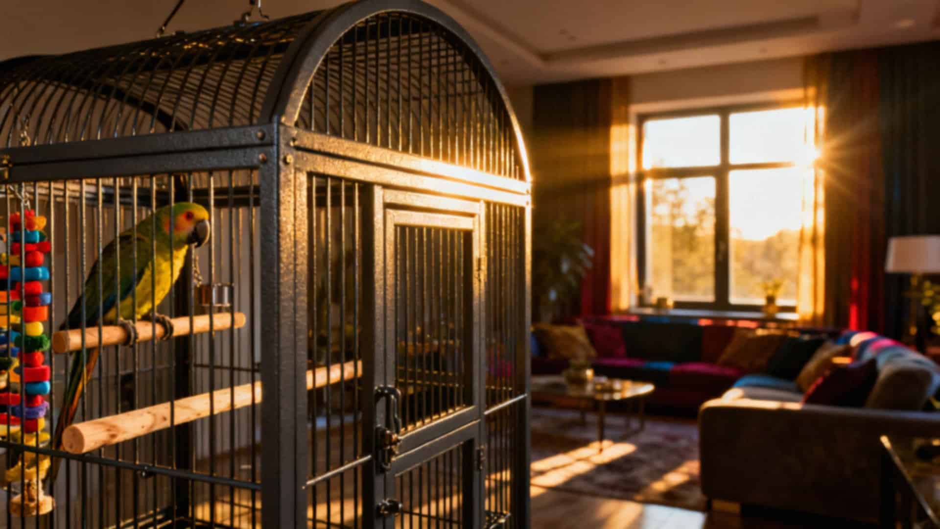 Klatka dla amazonki — jak wybrać idealną i na co zwrócić uwagę?