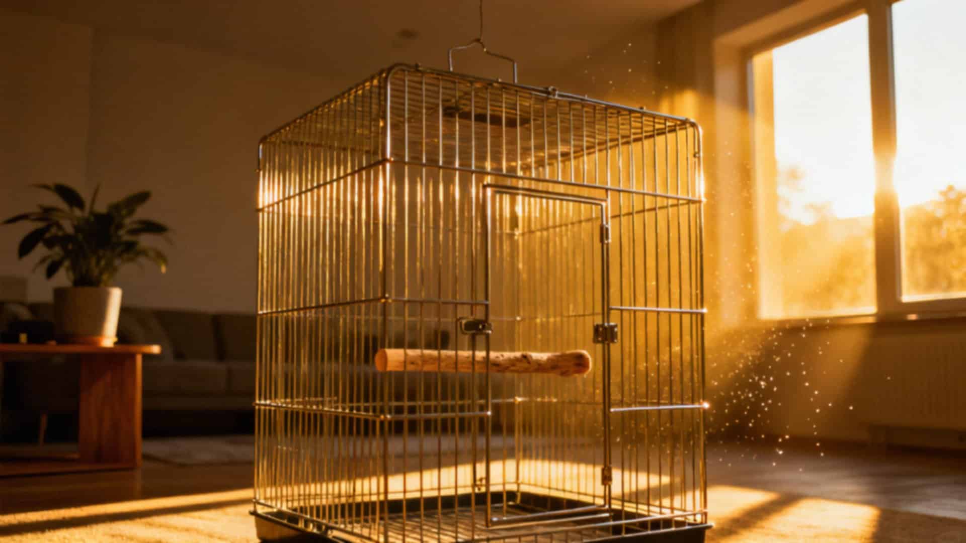 Klatka dla papugi nimfy — jakie wymiary są najlepsze?