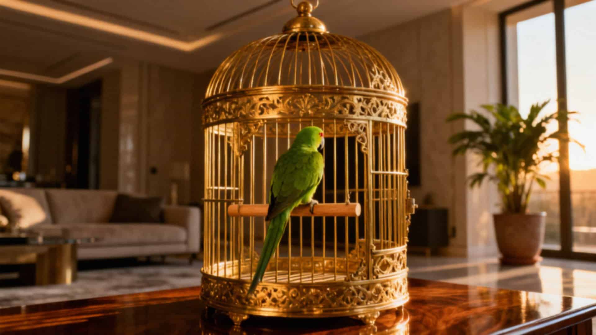 Klatka dla papugi okrągła — komfort i bezpieczeństwo ptaka